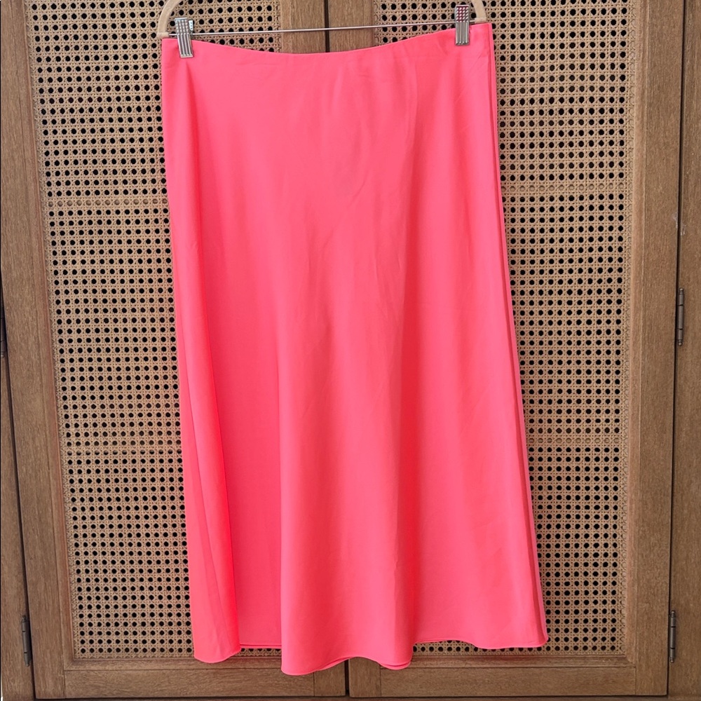 J.Crew Pink Slip Skirt